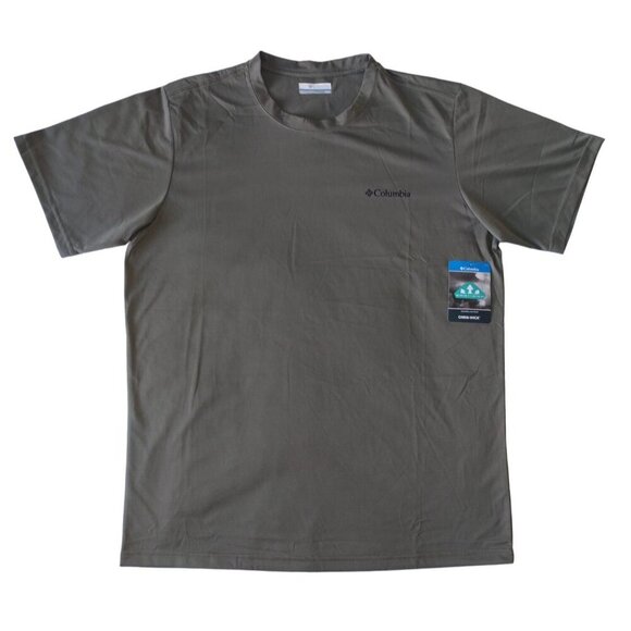 Columbia, Green Short Sleeve Shirt, Polyester, for Men, Size M. - Picture 6 of 6